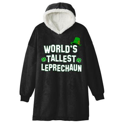 World's Tallest Leprechaun Hooded Wearable Blanket