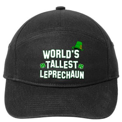 World's Tallest Leprechaun 7-Panel Snapback Hat