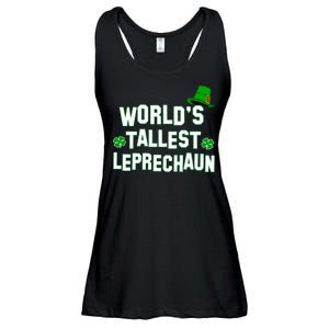 World's Tallest Leprechaun Ladies Essential Flowy Tank