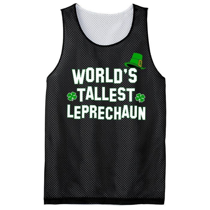 World's Tallest Leprechaun Mesh Reversible Basketball Jersey Tank