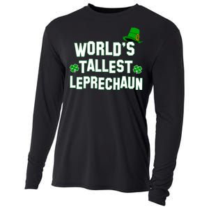 World's Tallest Leprechaun Cooling Performance Long Sleeve Crew