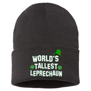 World's Tallest Leprechaun Sustainable Knit Beanie