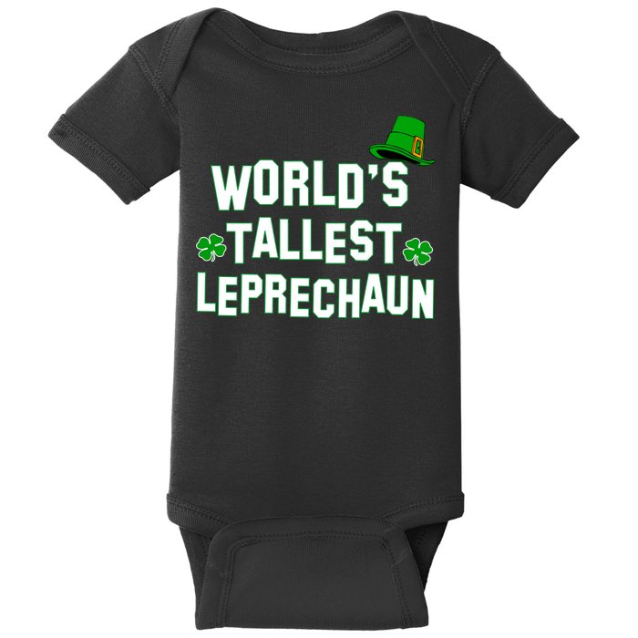 World's Tallest Leprechaun Baby Bodysuit