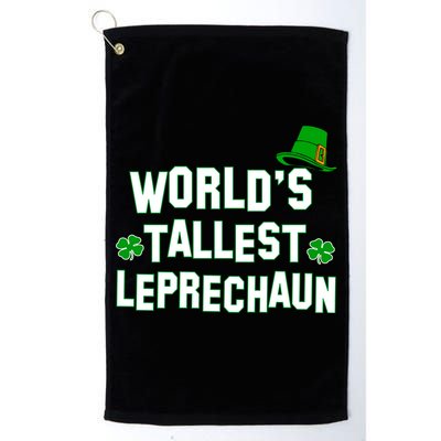 World's Tallest Leprechaun Golf Towel