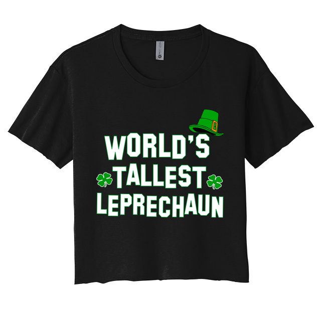 World's Tallest Leprechaun Crop Top