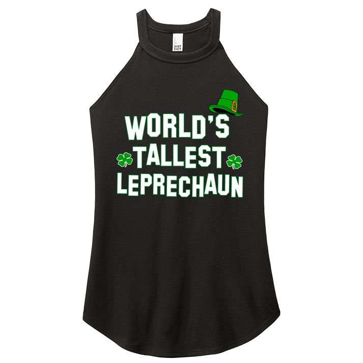 World's Tallest Leprechaun Women's Perfect Tri Rocker Tank