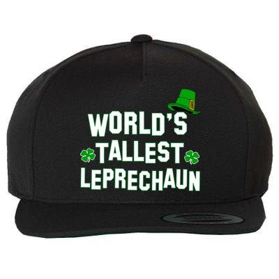 World's Tallest Leprechaun Wool Snapback Cap