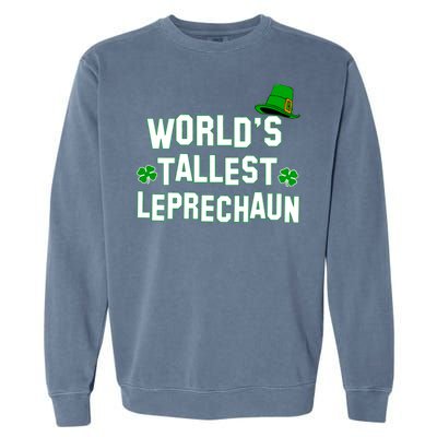 World's Tallest Leprechaun Garment-Dyed Sweatshirt