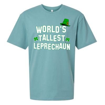 World's Tallest Leprechaun Sueded Cloud Jersey T-Shirt