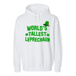 World's Tallest Leprechaun Garment-Dyed Fleece Hoodie