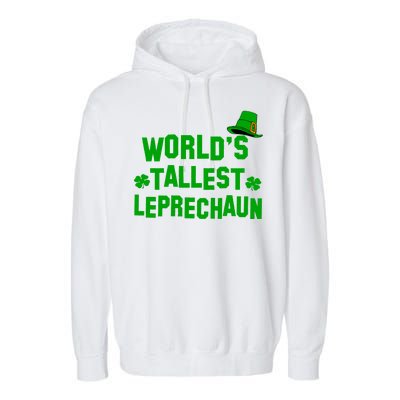 World's Tallest Leprechaun Garment-Dyed Fleece Hoodie