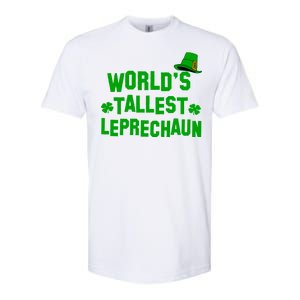 World's Tallest Leprechaun Softstyle CVC T-Shirt