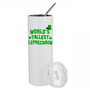 World's Tallest Leprechaun Stainless Steel Tumbler