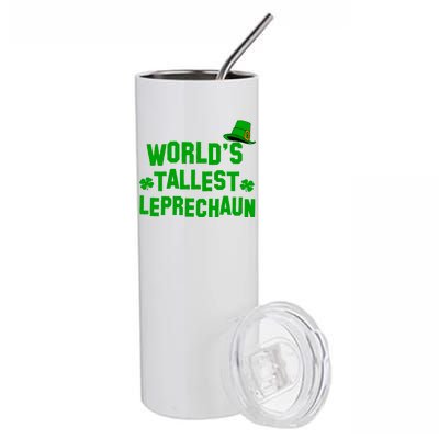 World's Tallest Leprechaun Stainless Steel Tumbler