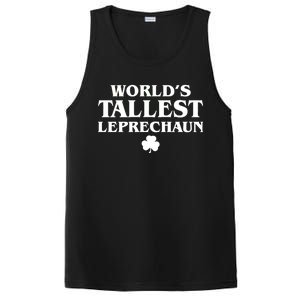 World's Tallest Leprechaun Clover Funny St. Patrick's Day PosiCharge Competitor Tank