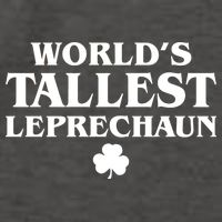 World's Tallest Leprechaun Clover Funny St. Patrick's Day Vector Backpack
