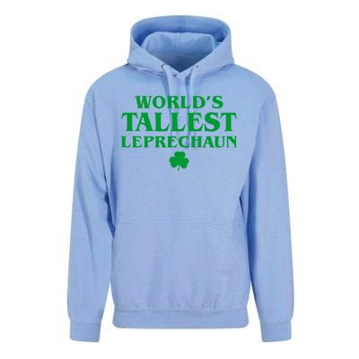 World's Tallest Leprechaun Clover Funny St. Patrick's Day Unisex Surf Hoodie