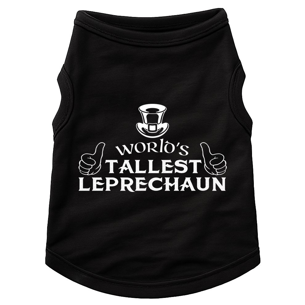 World's Tallest Leprechaun Funny Doggie Tank