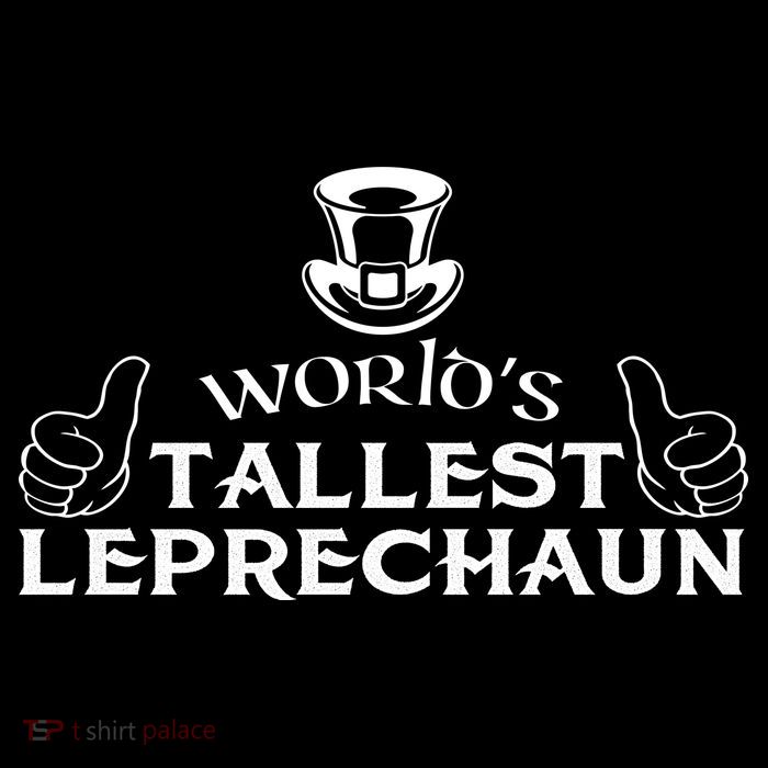 World's Tallest Leprechaun Funny Flexfit Unipanel Trucker Cap