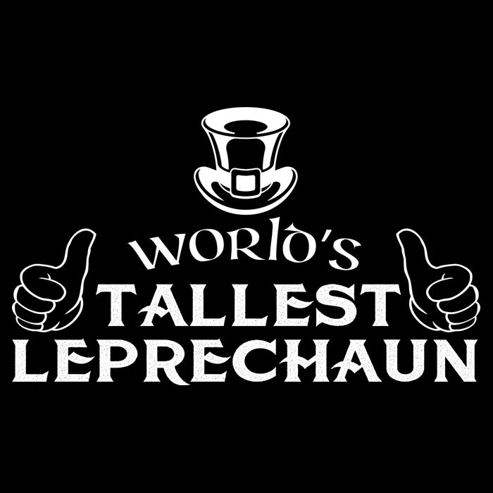 World's Tallest Leprechaun Funny Cooling Performance Crew T-Shirt