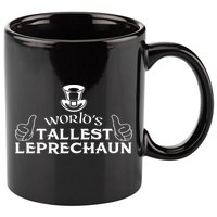 World's Tallest Leprechaun Funny 11oz C Handle Ceramic Mug
