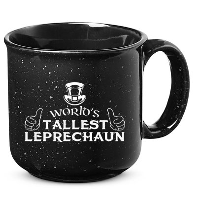 World's Tallest Leprechaun Funny 15oz Campfire Ceramic Mug