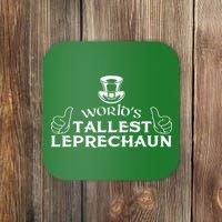 World's Tallest Leprechaun Funny Coaster