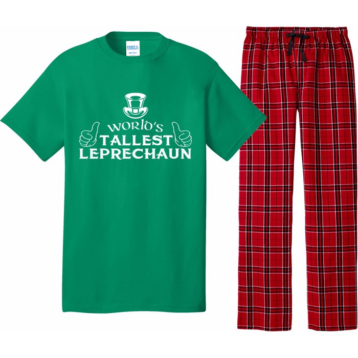 World's Tallest Leprechaun Funny Pajama Set