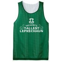 World's Tallest Leprechaun Funny Mesh Reversible Basketball Jersey Tank