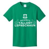 World's Tallest Leprechaun Funny Kids T-Shirt