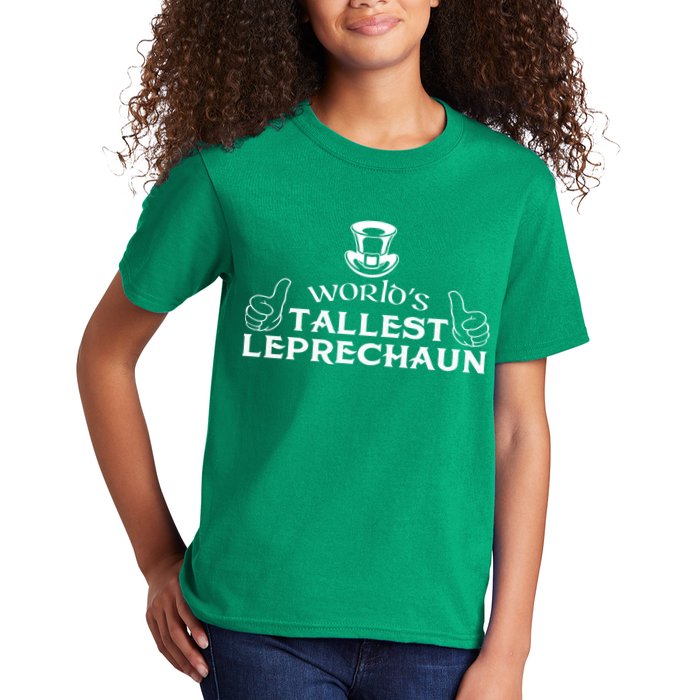 World's Tallest Leprechaun Funny Kids T-Shirt