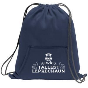 World's Tallest Leprechaun Funny Sweatshirt Cinch Pack Bag