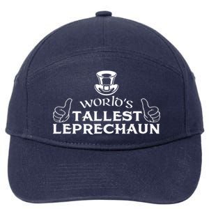 World's Tallest Leprechaun Funny 7-Panel Snapback Hat