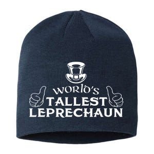 World's Tallest Leprechaun Funny Sustainable Beanie