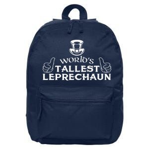 World's Tallest Leprechaun Funny 16 in Basic Backpack