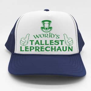 World's Tallest Leprechaun Funny Trucker Hat