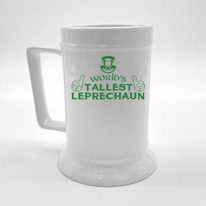 World's Tallest Leprechaun Funny Beer Stein