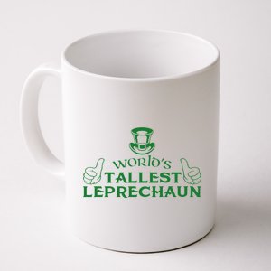 World's Tallest Leprechaun Funny Coffee Mug