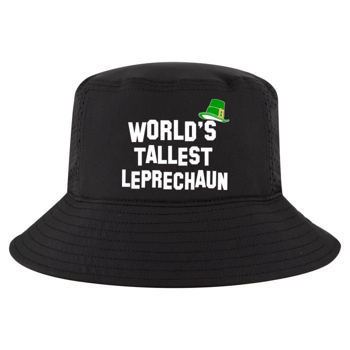 World's Tallest Leprechaun Funny St Patricks Day Cool Comfort Performance Bucket Hat