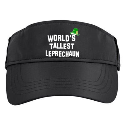 World's Tallest Leprechaun Funny St Patricks Day Adult Drive Performance Visor