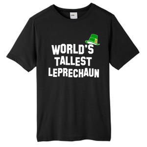 World's Tallest Leprechaun Funny St Patricks Day Tall Fusion ChromaSoft Performance T-Shirt