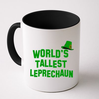 World's Tallest Leprechaun Funny St Patricks Day Mug