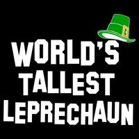 World's Tallest Leprechaun Funny St Patricks Day 16 in Basic Backpack