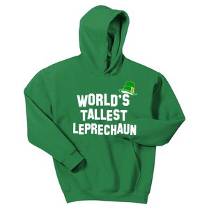 World's Tallest Leprechaun Funny St Patricks Day Kids Hoodie