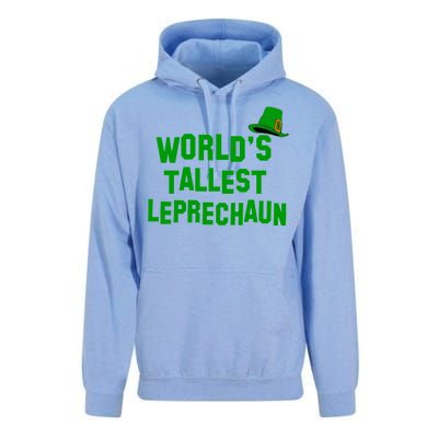 World's Tallest Leprechaun Funny St Patricks Day Unisex Surf Hoodie