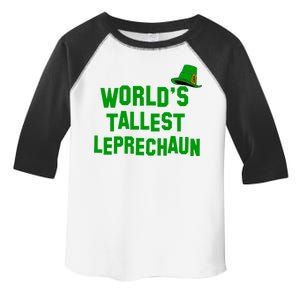 World's Tallest Leprechaun Funny St Patricks Day Toddler Fine Jersey T-Shirt