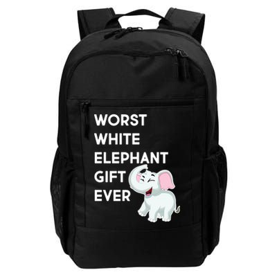 Worst White Christmas Gift Ever Backpack