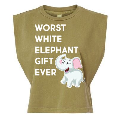 Worst White Christmas Gift Ever Garment-Dyed Women's Muscle Tee