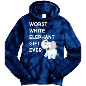 Worst White Christmas Gift Ever Tie Dye Hoodie