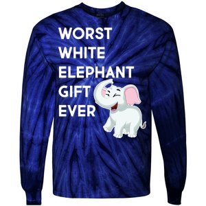 Worst White Christmas Gift Ever Tie-Dye Long Sleeve Shirt